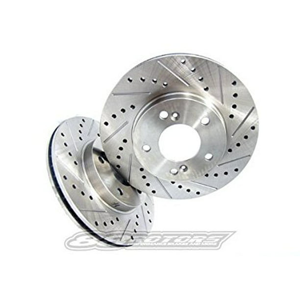 For Toyota Celica GT-S Front & Rear Drilled & Slotted Brake Discs Sport Pads 